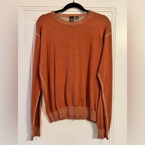 ~Men's Cullen Orange Crewneck Sweatshirt Sz. L *EUC* MSRP: $159+tax